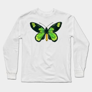 Queen Victoria's birdwing butterfly Long Sleeve T-Shirt